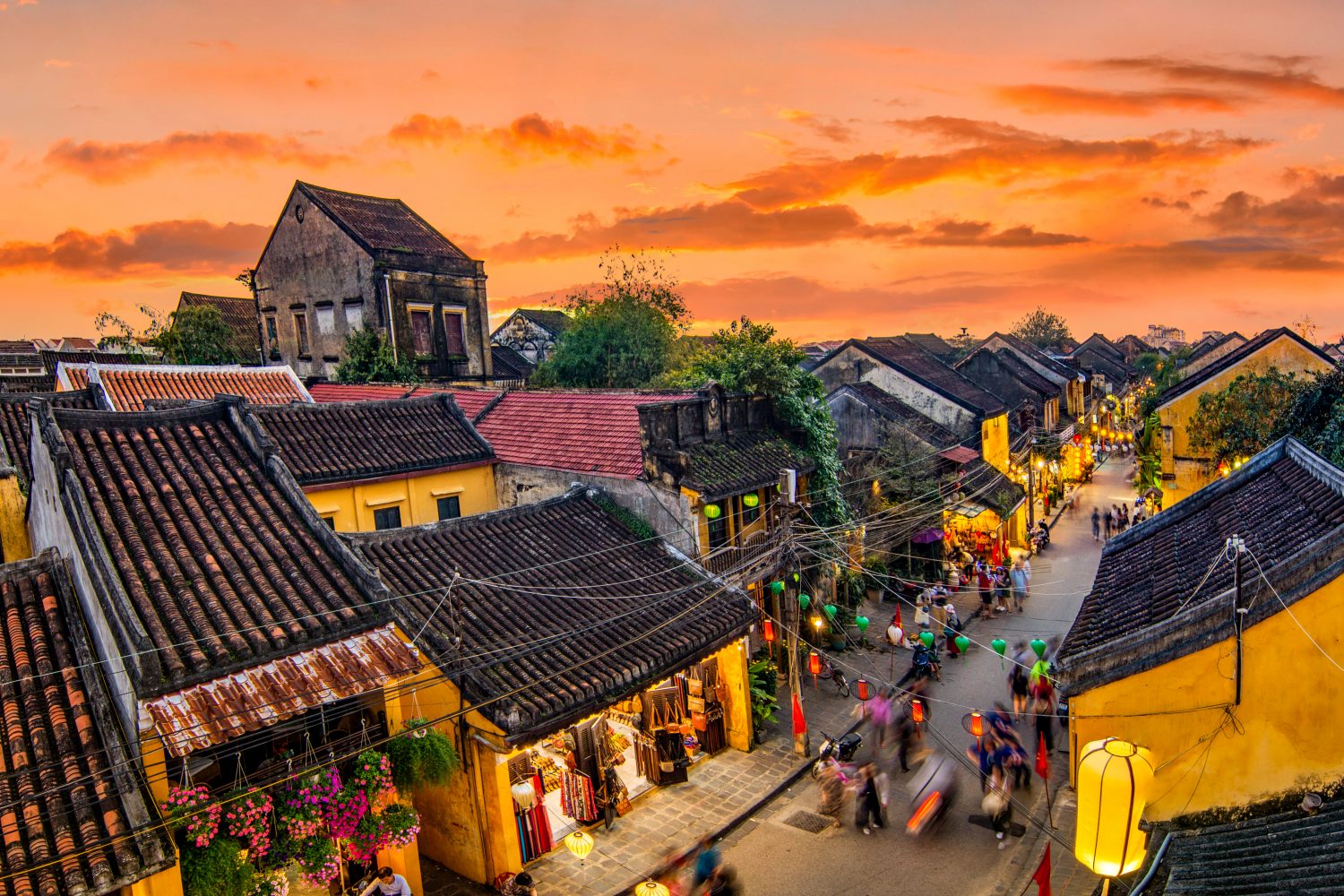 Hoi An ancient town which is a very famous destination for tourist